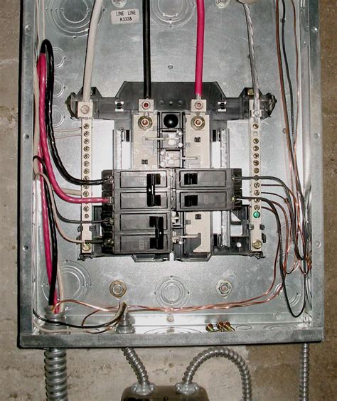 220 outside electrical box 1 1 4|breaker box 220v arrangement.